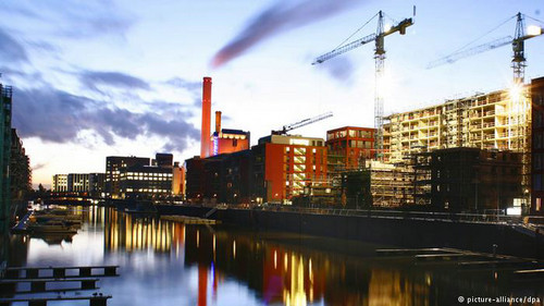 資料圖片：德國法蘭克福。（德國之聲電臺(tái)網(wǎng)站）