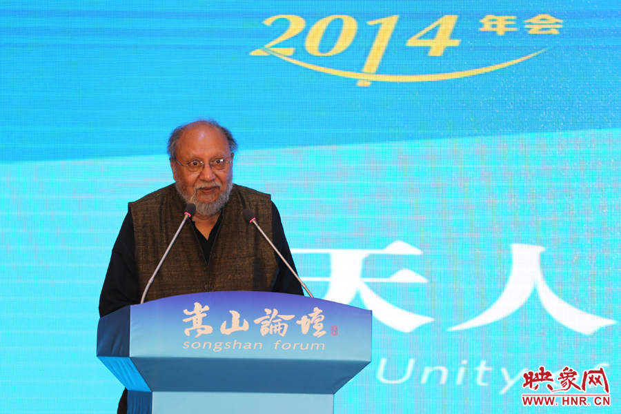 世界著名印度社會(huì)思想家阿希斯·南迪演講。