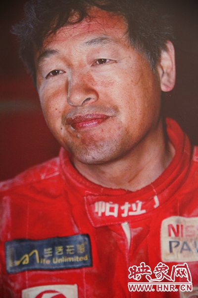 盧寧軍賽場(chǎng)的一刻。