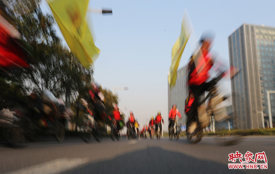 獻(xiàn)愛(ài)心、騎行天下，映象網(wǎng)騎行車友樂(lè)翻天