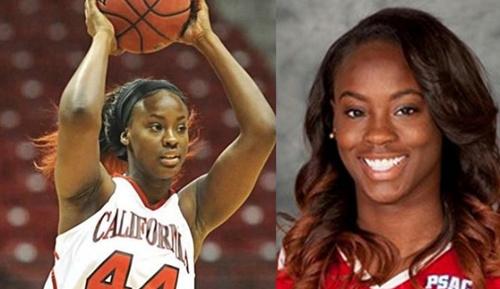 圖為加拿大籍女子籃球運動員克拉克（Shanice Clark）。