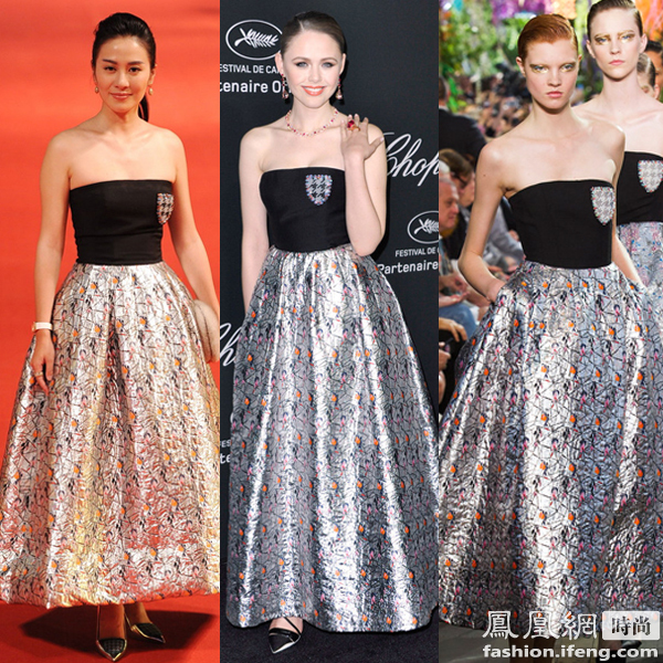 葉璇、克里斯汀娜巴贊同穿Christian Dior出席相關活動