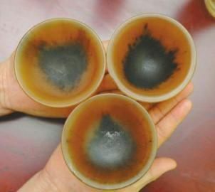 要價20萬元的犀牛角碗。