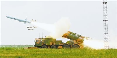 導(dǎo)彈發(fā)射。林曉營攝