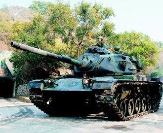 圖為M60A3同型戰(zhàn)車。圖片來源：臺灣媒體
