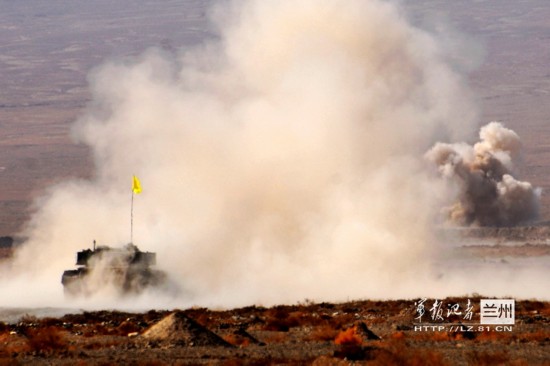 演習(xí)現(xiàn)場(chǎng)。