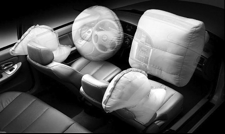 安全氣囊打開(kāi)示意圖 安全氣囊打開(kāi)示意圖