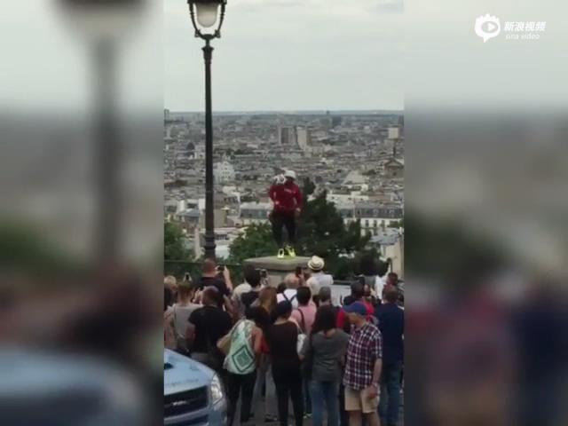 牛！黑人小哥開掛技能不斷